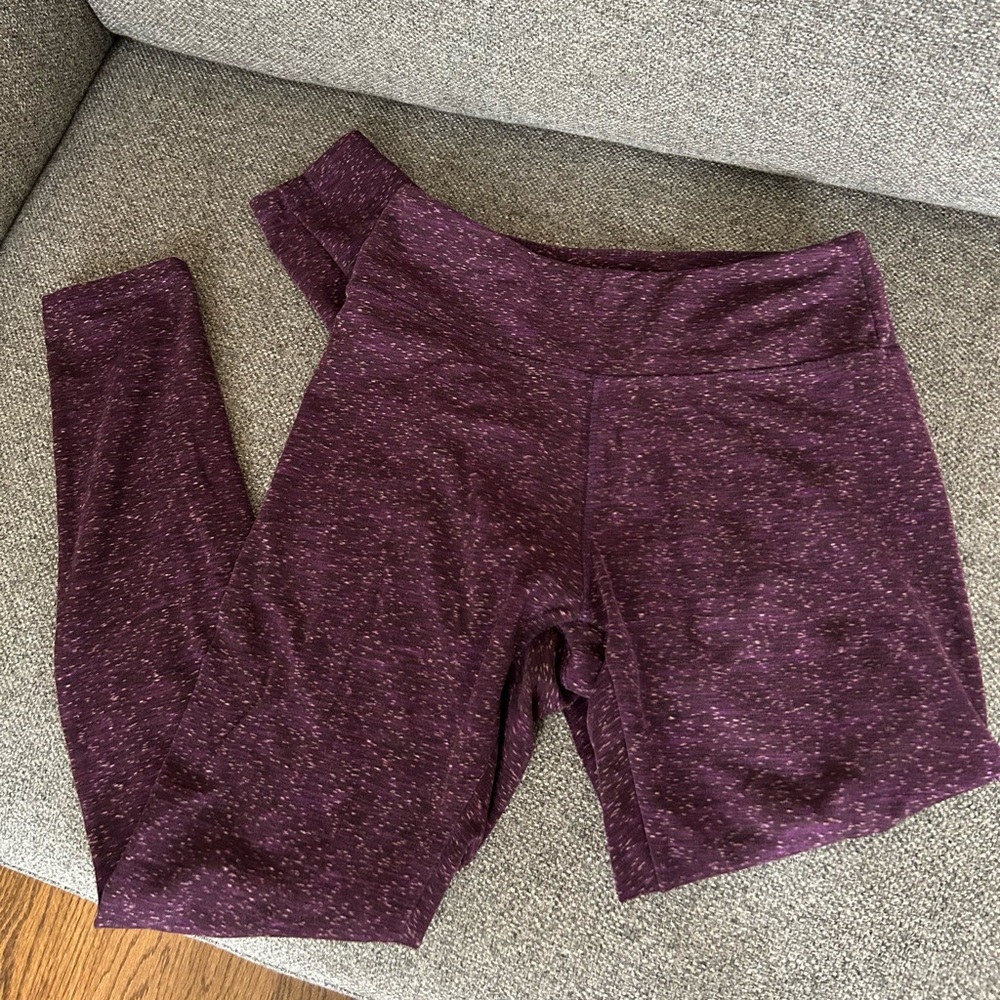 Purple leggings